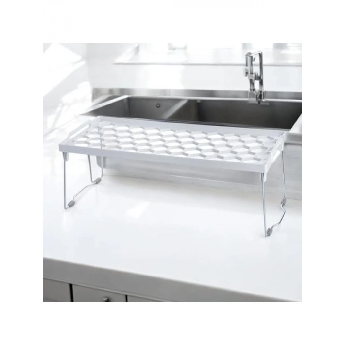 Plastik Ayaklı Mini Raf Düzenleyici - Dikdörtgen