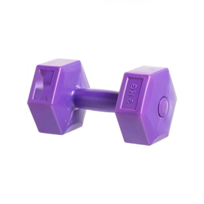 Plastik Dambıl Seti, 2 Adet - Toplam 6 kg