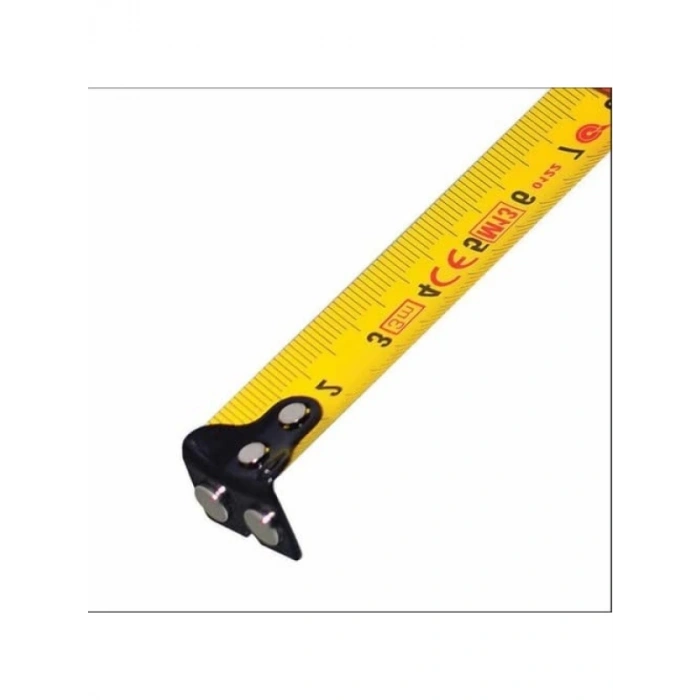 Plastik Kasa ile 3 M Şerit Metre, Stoplu Mekanizma