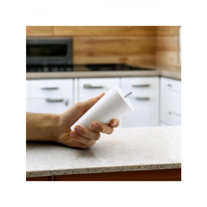 Plastik Mobilya Ayakları - 14 cm, Beyaz Renk, 4 ADET