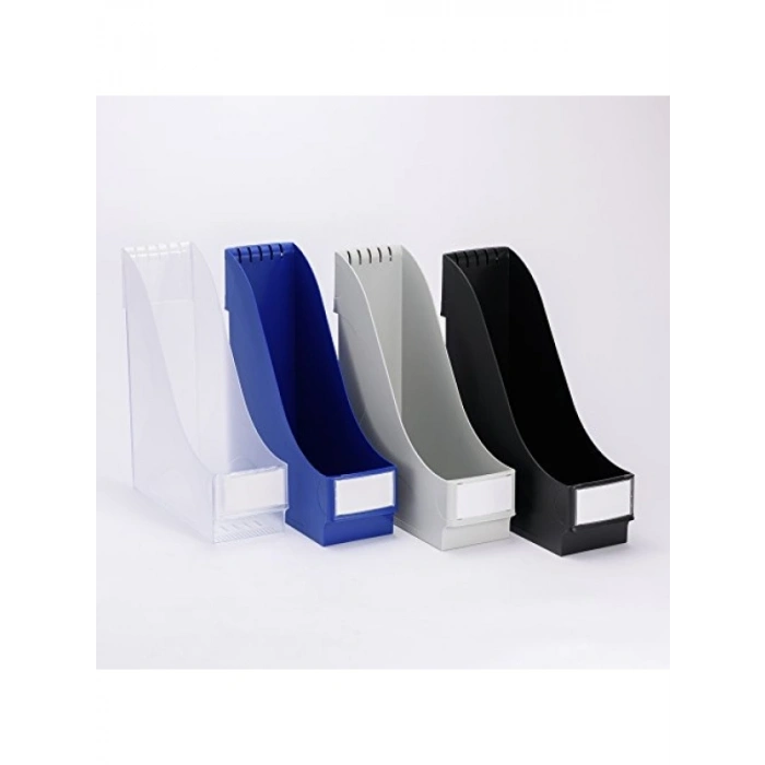 Plastik Proje Kutusu - Siyah, 9.8 x 31.8 x 29.1 cm