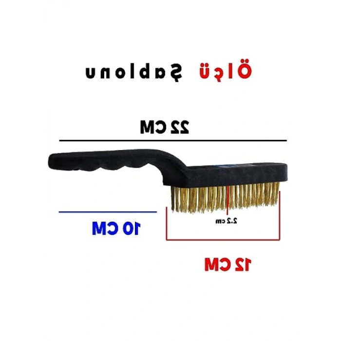 Plastik Saplı Tel Fırça - 5 No ile Etkili Temizlik