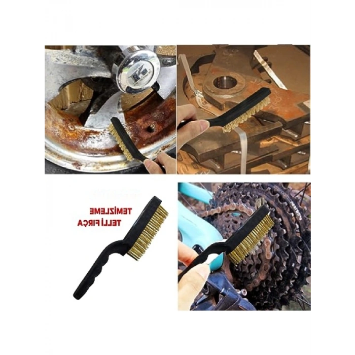 Plastik Saplı Tel Fırça - 5 No ile Etkili Temizlik