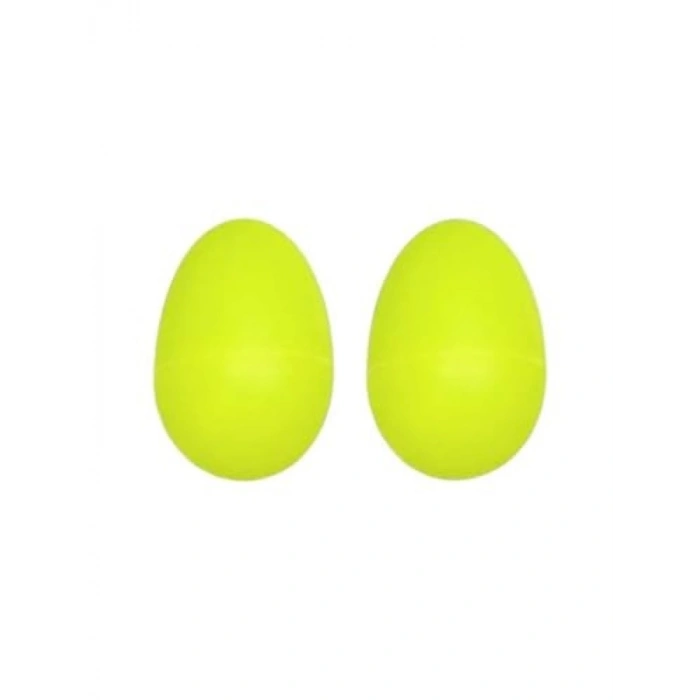 Plastik Sarı Yumurta Marakas Müzikal Set (2 Adet)