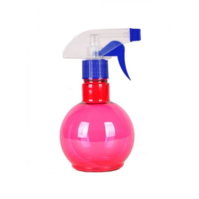 Plastik Sıvı Püskürtücü, 330 ml Kapasite, Pembe Renkli