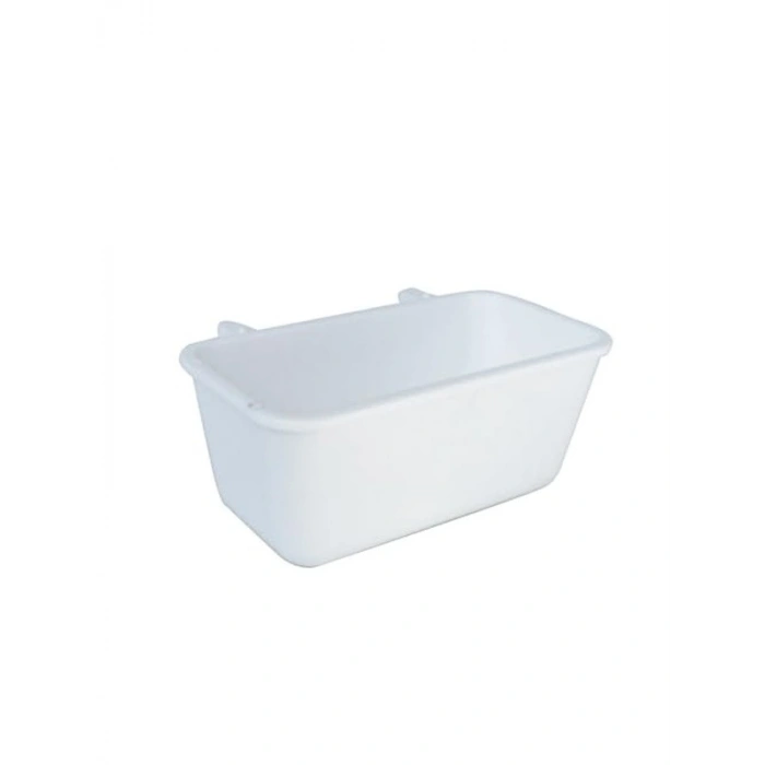 Plastik Yem Kabı 8 cm - Kuşlar İçin 120 ADET