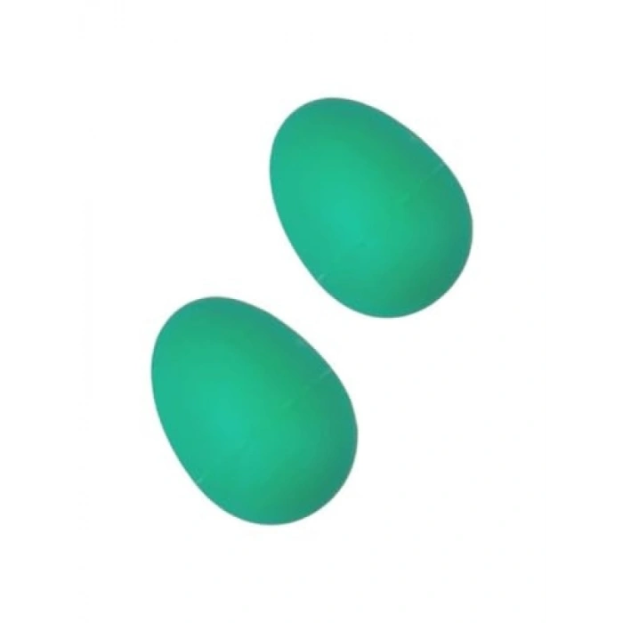 Plastik Yeşil Yumurta Marakas (Çift)