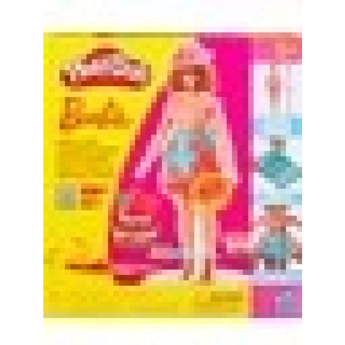 Play Doh Barbie Çiçekli ve Püsküllü Oyun Hamuru Seti G1360