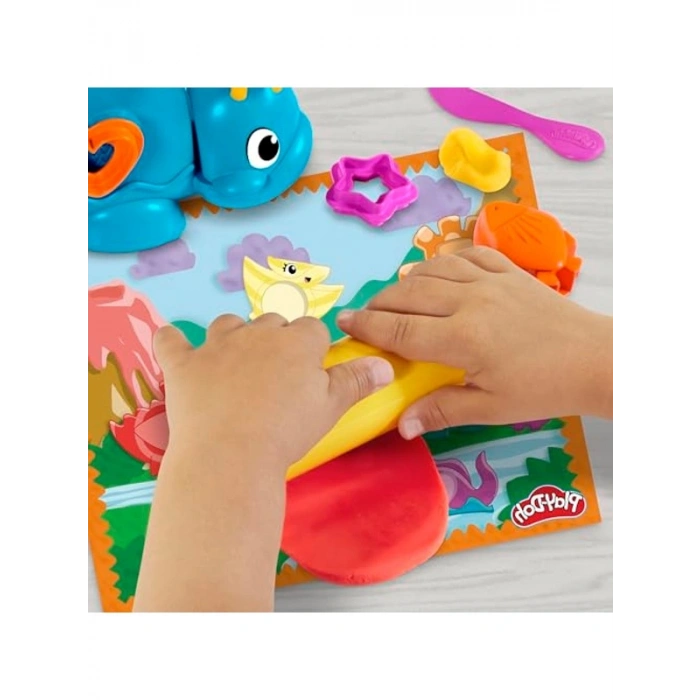 Play-Doh Başlangıç Seti Şekiller ve Renkler Dinozor Oyuncağı