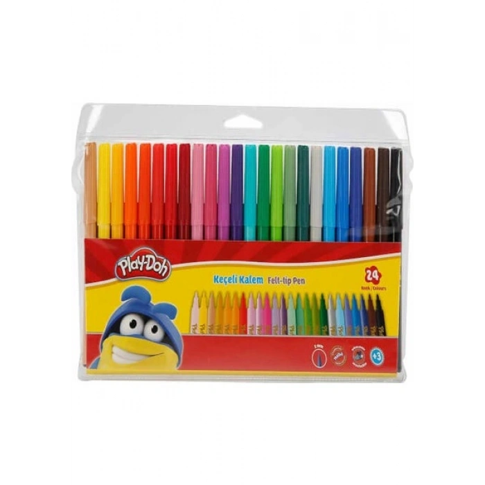 Play-Doh Keçeli Kalem 24 Renk 2Mm Ke-006