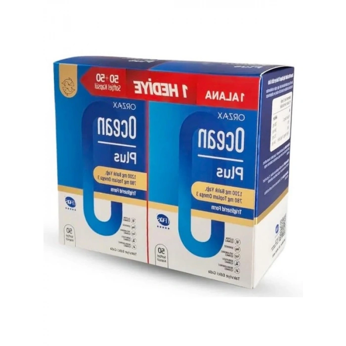 Plus 1200 Mg Omega3 Balık Yağı 50 Kapsül 2 Adet P10930