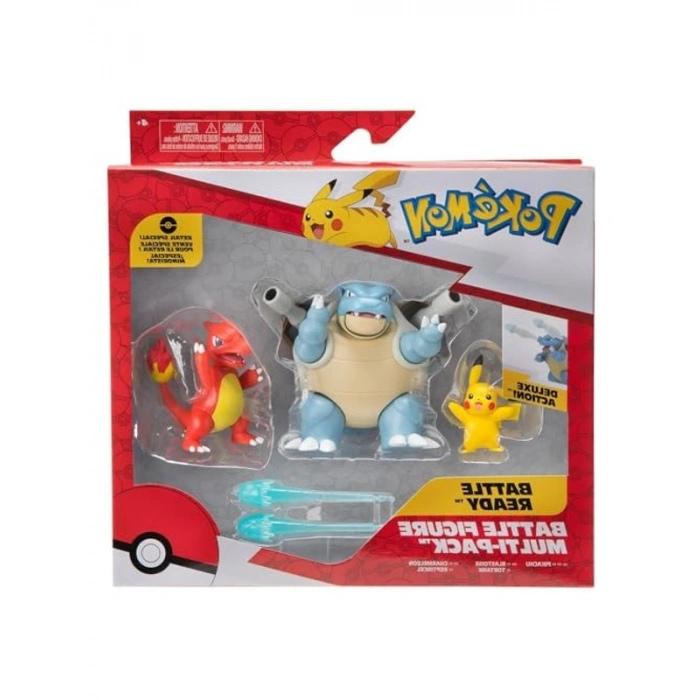 Pokemon Aksiyon Figürü Seti, Üçlü Koleksiyon Parçası