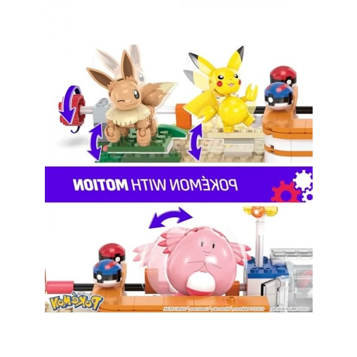 Pokémon Dinlenme Tesisi Yapım Seti, 10 Yaş ve Üzeri için Eğlenceli Oyun