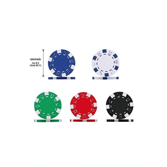 Poker Seti: 300 Cips ile Tam Donanımlı Oyun