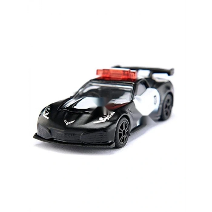 Polis Temalı Chevrolet Corvette ZR1 Oyuncak Araba