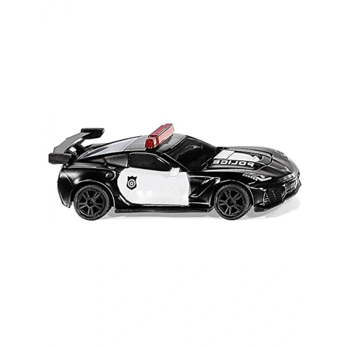 Polis Temalı Chevrolet Corvette ZR1 Oyuncak Araba