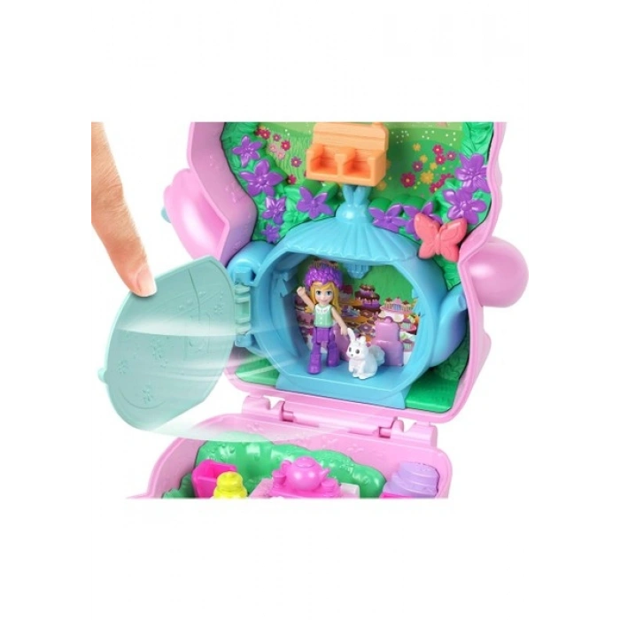 Polly Pocket Tavşancığın Çay Partisi Mikro Oyun Seti JCR40