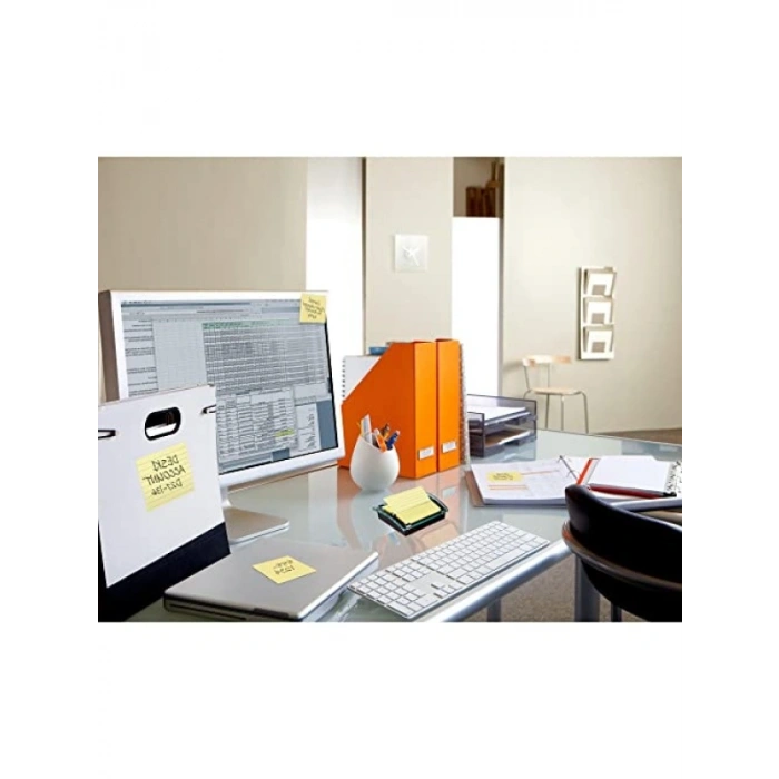 Pop-up Notlar Dağıtıcı, 3x3, Siyah Taban