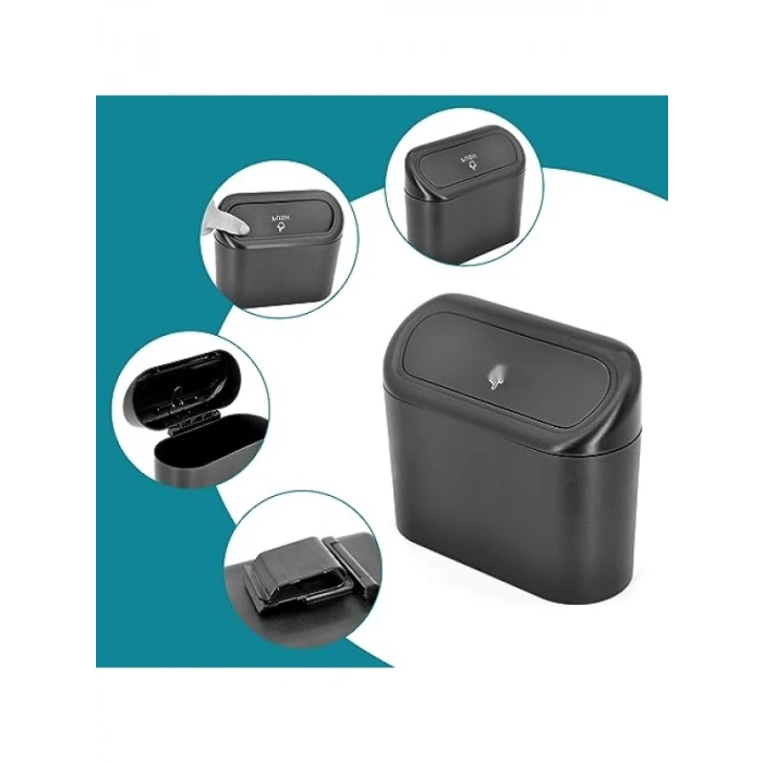 Portatif Araç İçi Çöp Kutusu