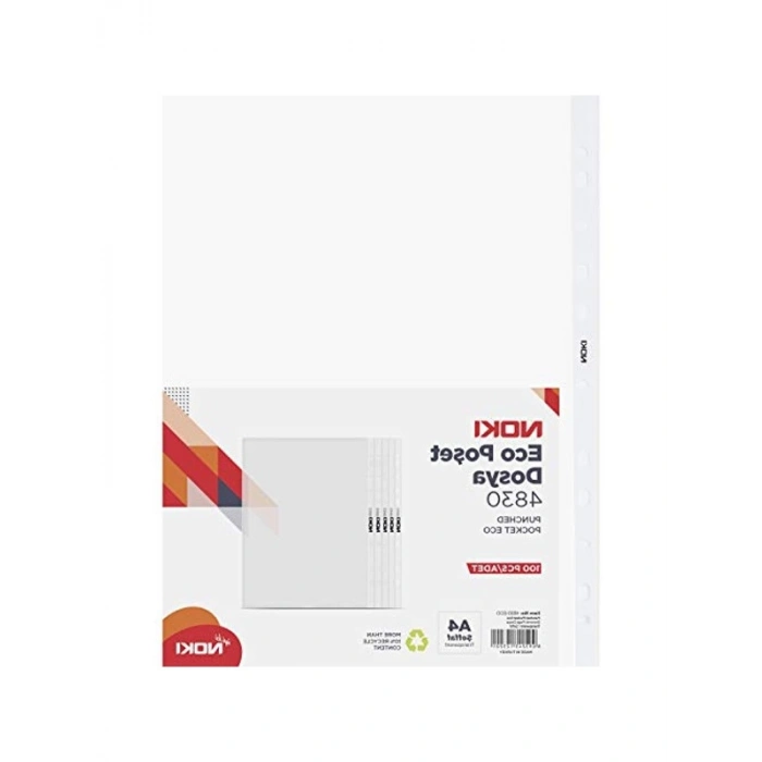 Poşet Dosya Seti, 100 Adet, Pratik Kullanım için