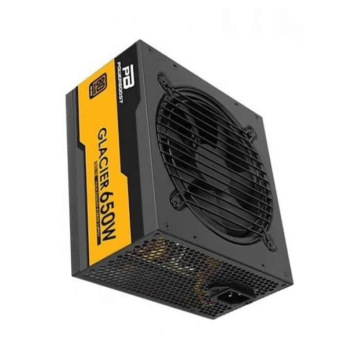 PowerBoost Power Boost BST-ATX650B Glacier 650W 80+ Bronze Modüler 12cm Fanlı ATX Power Supply (JPSU-BST-ATX650B)