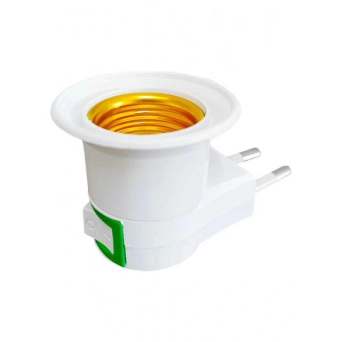 Powermaster PM-15915 Fişli Duy Açma/kapama Anahtarlı E27 Duy