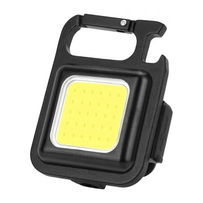 Powermaster PM-21489 Cob Ledli 3 Fonksiyonlu Anahtarlık Şarjlı Lamba