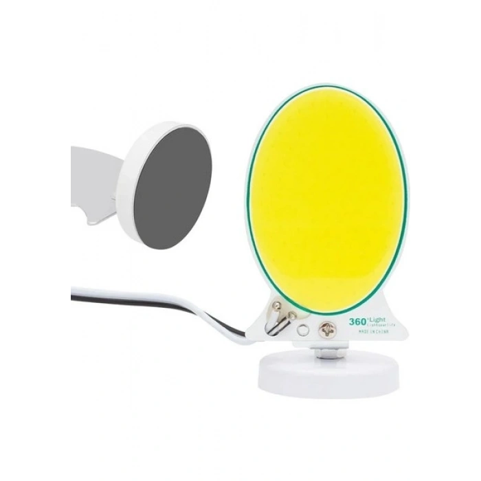 Powermaster Tm-24 Cob Ledli 13 Watt Akü Maşalı 4 Metre Kablolu Taşınabilir Seyyar Panel Lamba