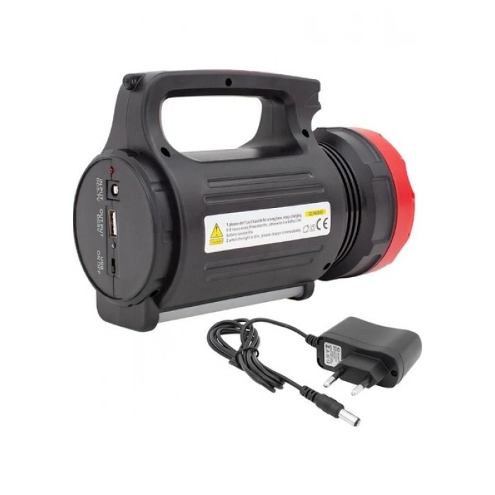 Powermaster Yajia YJ-2895U 5 Watt 20 Smd Ledli 3 Modlu Usbli Şarjlı El Feneri