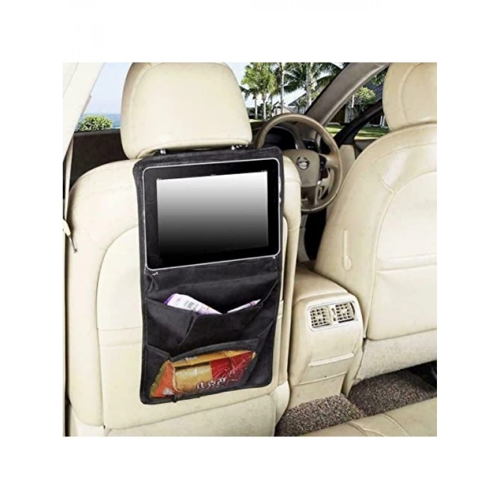 Pratik Araç Koltuk Arkası Tablet Tutucu ve Organizer