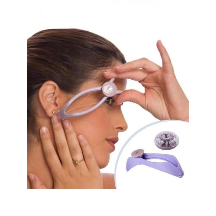 Pratik İple Epilasyon Aleti, Kaş ve Bıyık Tüy Alma