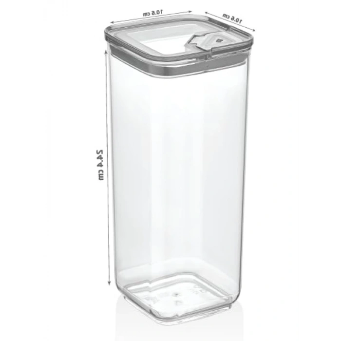 Pratik Kare Saklama Kabı - 3x1700 ml