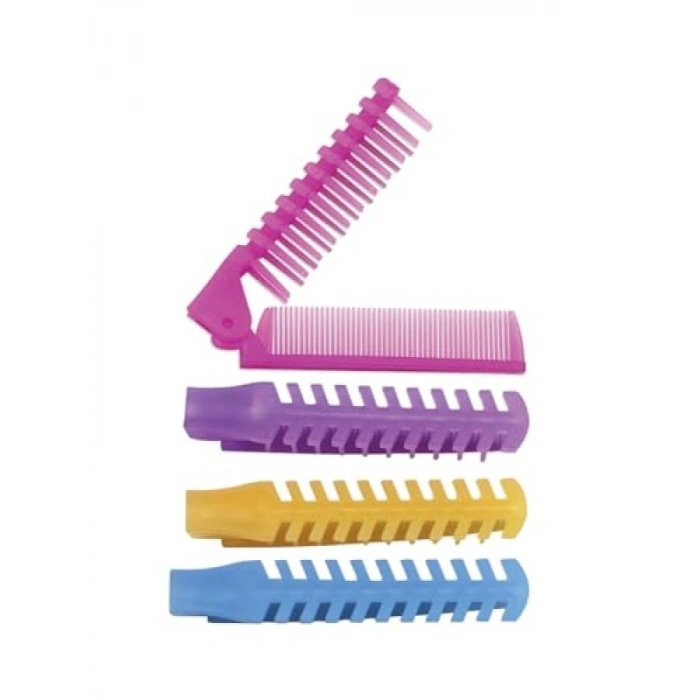 Pratik Katlanabilir İki Uçlu Tarak