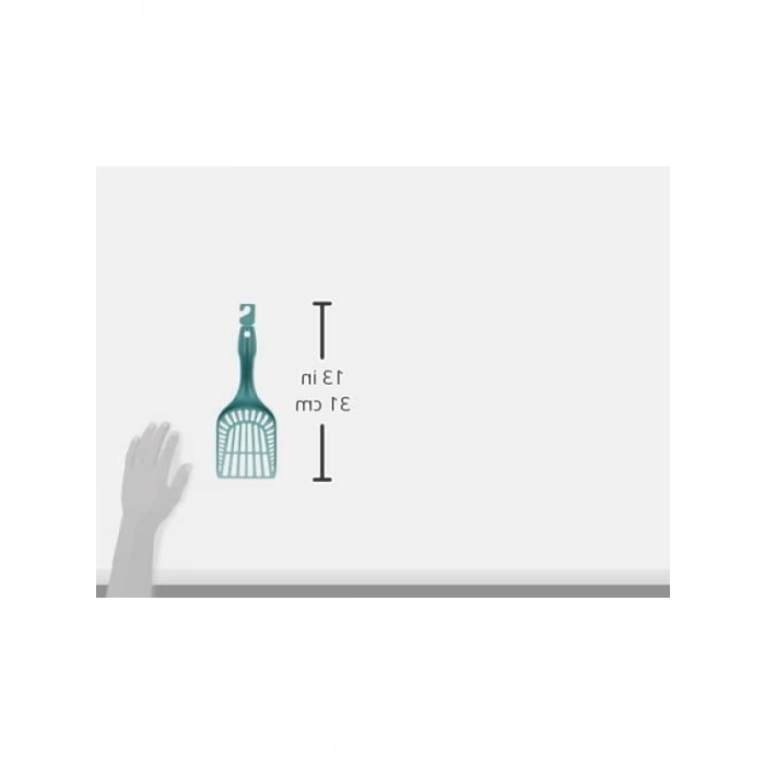 Pratik Kedi Kumu Küreği - Açık Mavi