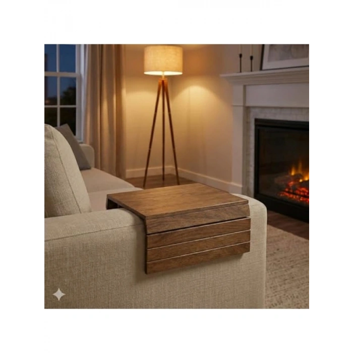 Pratik Koltuk Kolçak Sehpası - Organizer