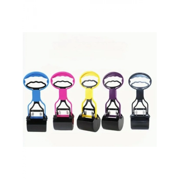 Pratik Köpek Kaka Toplama Aracı - Tek Elle Kullanım