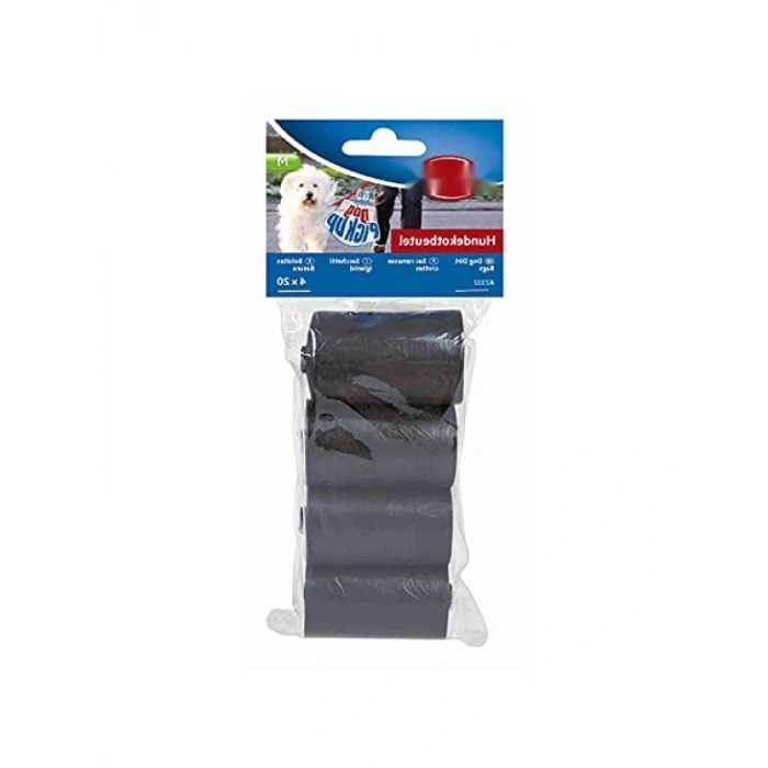 Pratik Kullanım için 20 Torba/Rulo - Köpek Tuvalet Torbası