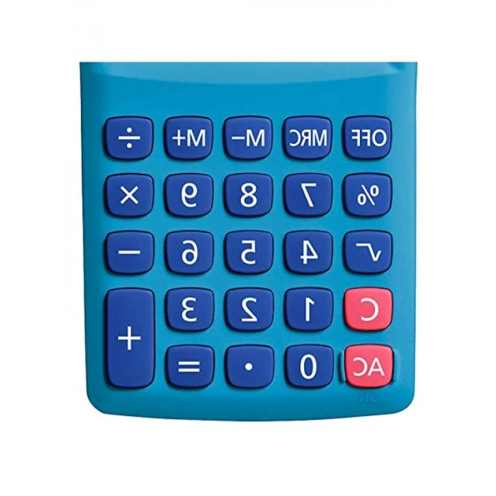 Pratik Mavi Hesap Makinesi - Geniş Ekran