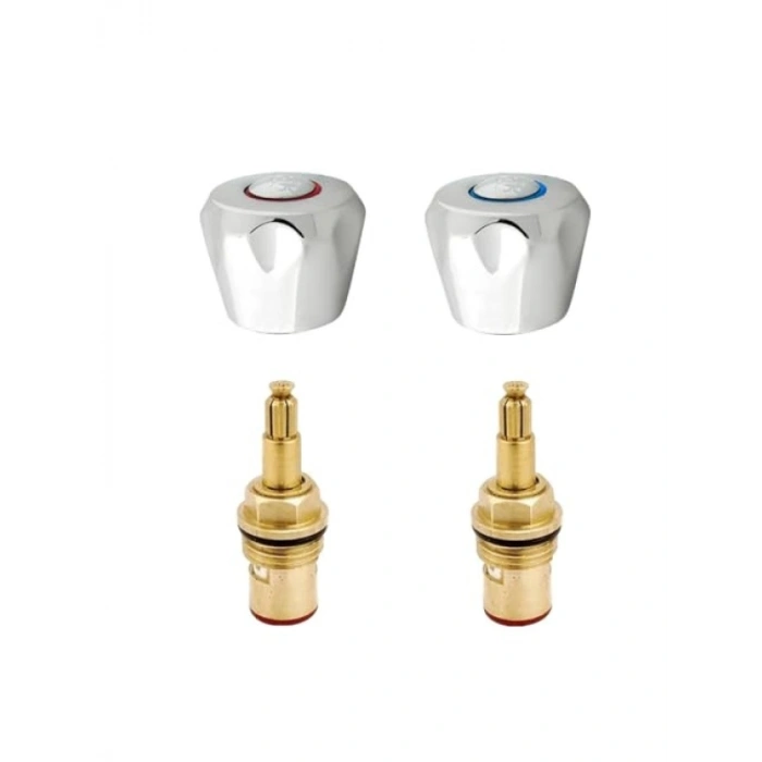 Pratik Musluk Başlığı Kafası - 2 Adet Yedek Başlık Seti