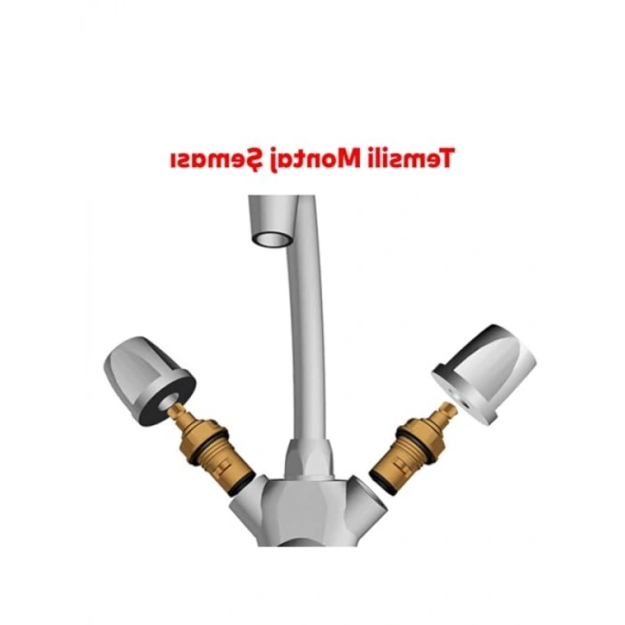 Pratik Musluk Başlığı Kafası - 2 Adet Yedek Başlık Seti