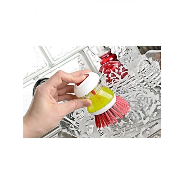 Pratik Plastik Bulaşık Fırçası, Modern Tasarım, 1 Adet