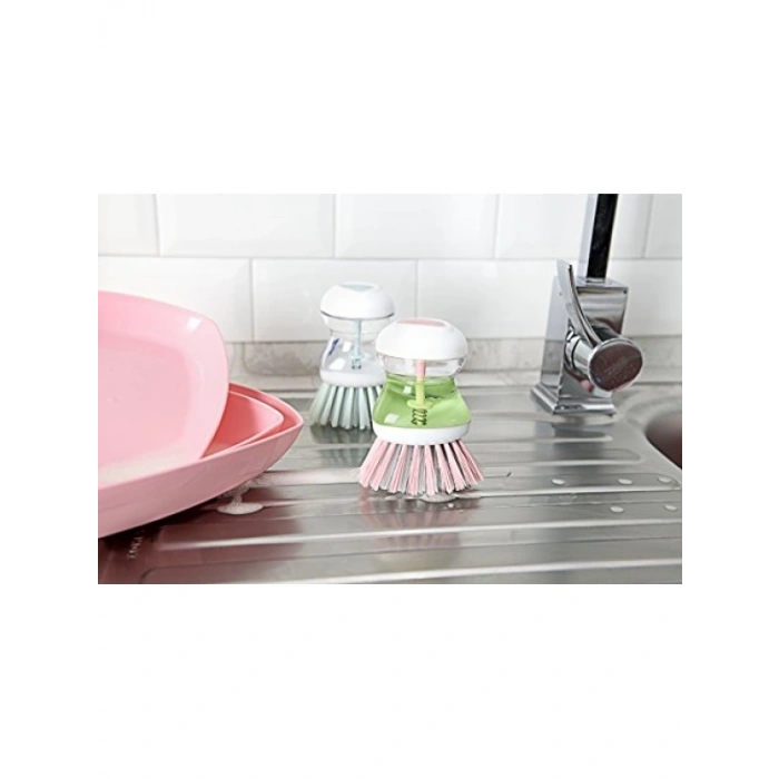 Pratik Plastik Bulaşık Fırçası, Modern Tasarım, 1 Adet
