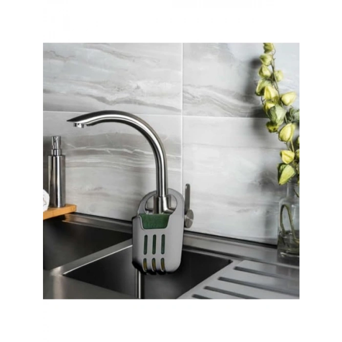 Pratik Silikon Bulaşık Süngeri Askısı