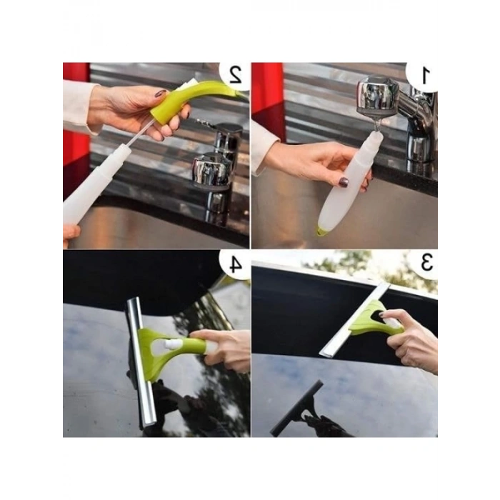 Pratik Spreyli Pencere Temizleme Aparatı