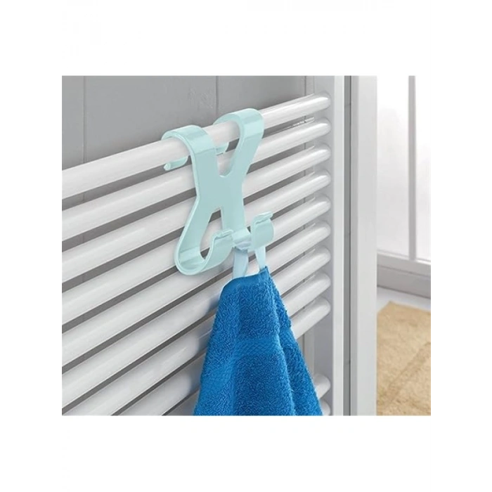 Pratik Taşınabilir 2 Kancalı Havlupan Askısı