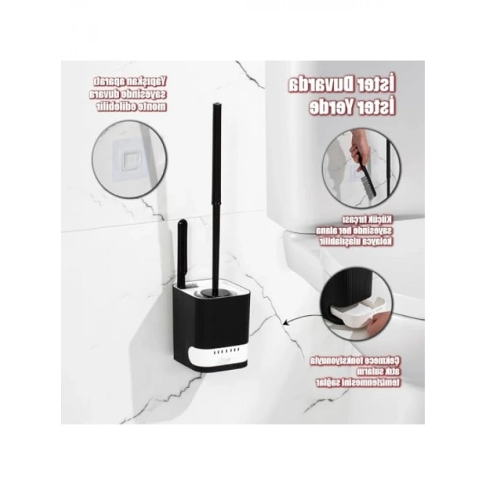 Pratik Temizlik Tuvalet Fırçası - Estetik Tasarım