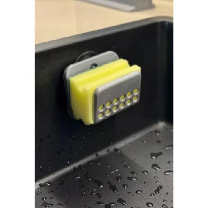 Pratik Vantuzlu Bulaşık Süngeri Tutacağı