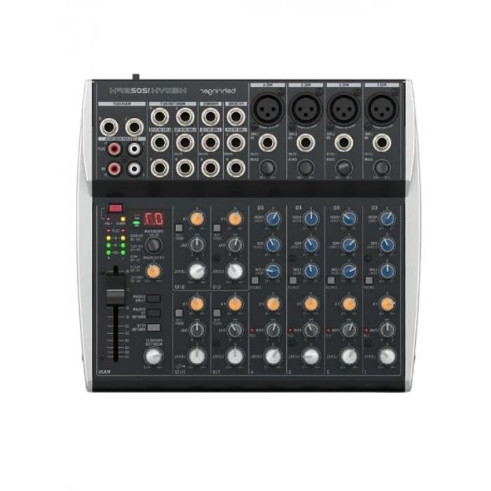 Premium Analog 12-Giriş Mikser ile USB Akış Arayüzü