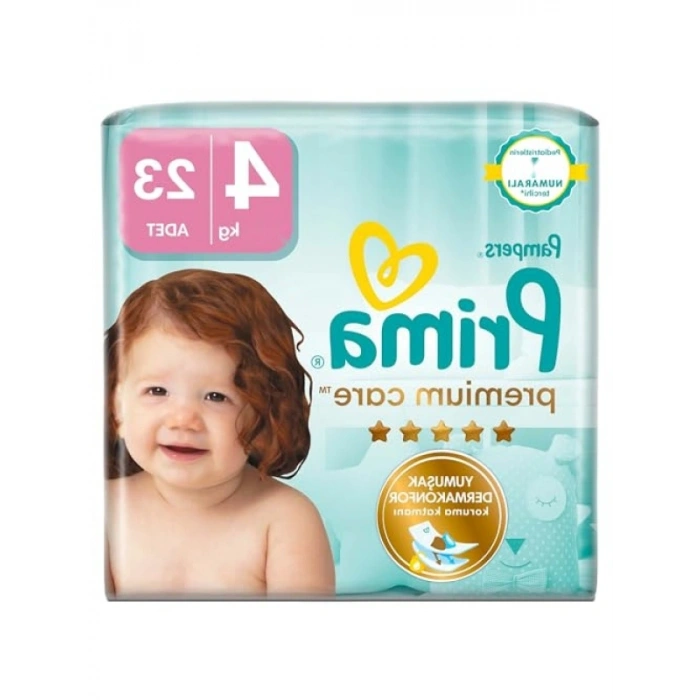 Premium Care Bebek Bezi - 4 Numara, 23 Adet