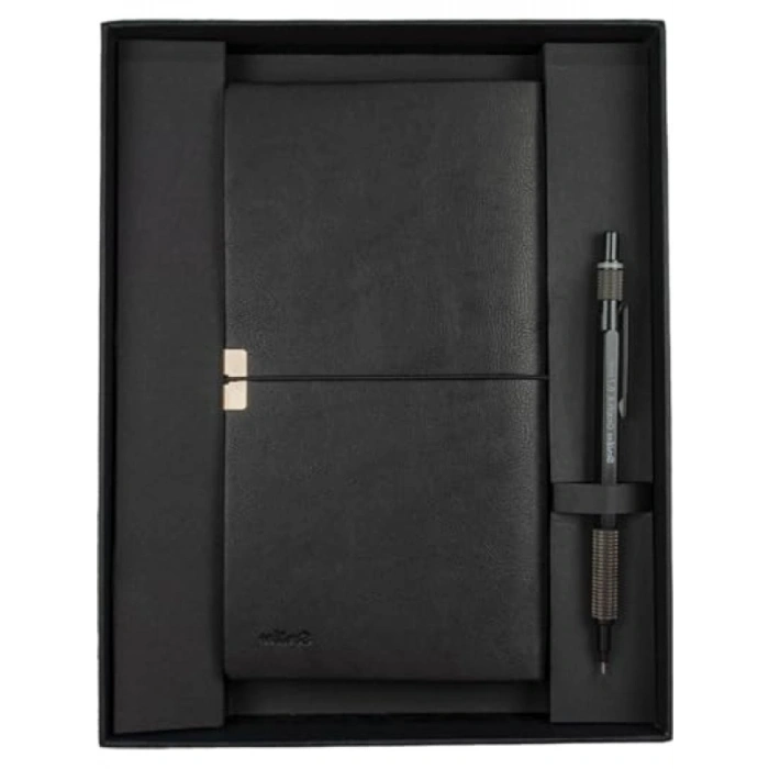 Premium Defter Seti - Siyah ve Graph-X Tasarım